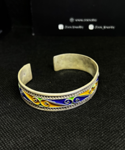 Handmade Enamel Bracelet Inspired by amazigh culture