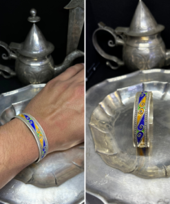 Handmade Enamel Bracelet Inspired by amazigh culture