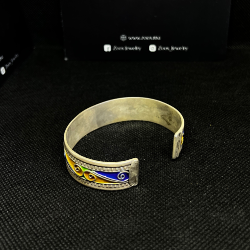 Handmade Enamel Bracelet Inspired by amazigh culture