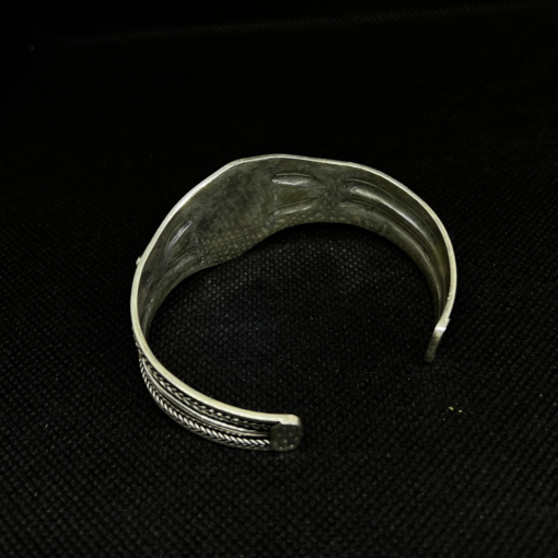 Rare Handmade bohemian bracelet Moroccan amazigh Silver Filigree Cuff