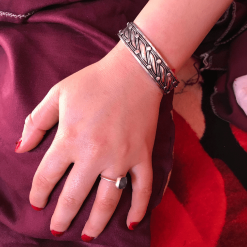 Silver Berber Bracelet Akal Amazigh Cuff Gorgeous