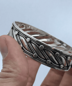 Silver Berber Bracelet Akal Amazigh Cuff Gorgeous