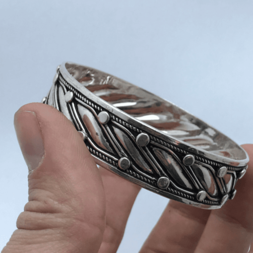 Silver Berber Bracelet Akal Amazigh Cuff Gorgeous