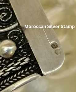 Tuareg Berber Cuff Bracelet: A Fusion of Amazigh Heritage and Moroccan Elegance