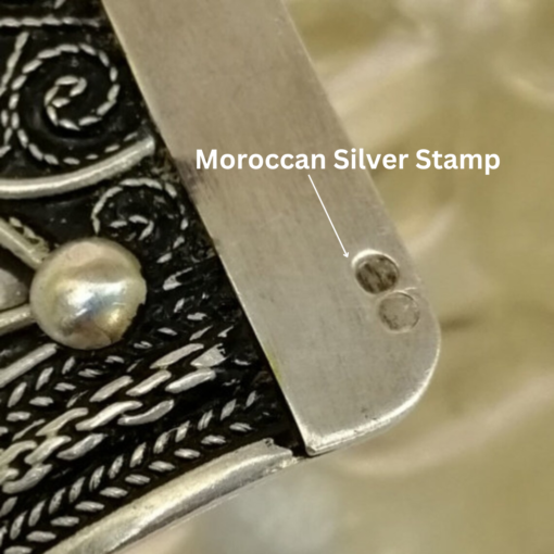 Tuareg Berber Cuff Bracelet: A Fusion of Amazigh Heritage and Moroccan Elegance