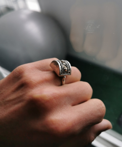Tuareg Ring Silver | Ethical Amazigh Berber Ring