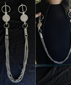 Old Silver Fibula Jewelry 1320 – Antique Berber Piece (Only One Available)