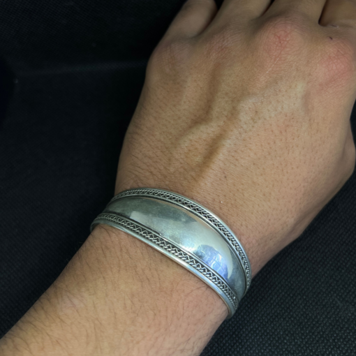 Bohemian Wrap Bracelets – Handmade Silver Berber (Adjustable)