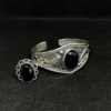 Moroccan Matching Ring with Bracelet – Handmade Berber Silver