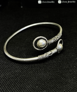 Powerful Viking Wire Bracelet – Handmade Silver & Tuareg Style