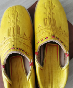 Mens Babouche Slippers | Moroccan leather slippers | Idoukan