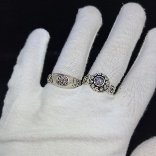Exquisite Silver Moroccan Chriaa Ring: A Fusion of Moroccan Beauty and Timeless Elegance