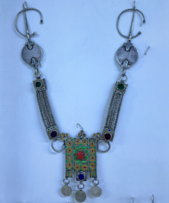 Rare Berber Jewelry – Antique Old Silver Fibula