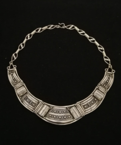Prism Necklace: Vintage Handmade Elegance with a Touch of Cultural Significance