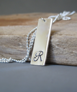Personalized Initial Necklace: A Timeless Expression of Identity on 925 Silver