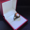 Milky Quartz Mens Ring - Handmade Silver (2025)