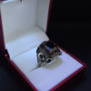 Moon Ring Men - Handmade Silver Lunar Design (2025)
