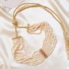 Luxurious Bijoux Beldi Marocain – Silver Plated on Gold with Emerald or Pearls