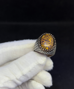 Tiger’s Eye Stone Men's Ring - Handmade Moroccan Silver (2025)