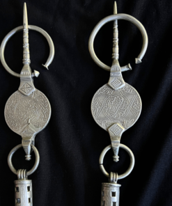 Old Silver Fibula Jewelry 1320 – Antique Berber Piece (Only One Available)