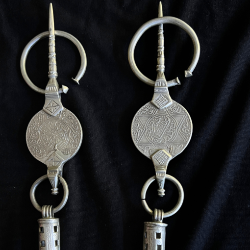 Old Silver Fibula Jewelry 1320 – Antique Berber Piece (Only One Available)
