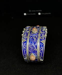 Stunning Antique Charm Bracelet – Handmade Berber Silver