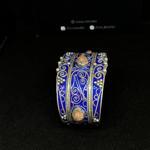 Stunning Antique Charm Bracelet – Handmade Berber Silver