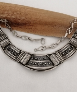 Prism Necklace: Vintage Handmade Elegance with a Touch of Cultural Significance