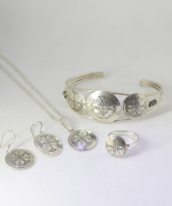 Timeless Amazigh Jewelry Set – Handmade Silver Elegance