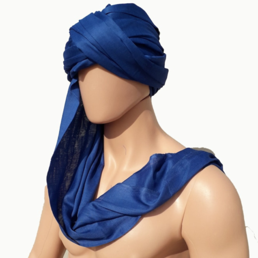 Tuareg Scarf: Embrace the Allure of Tuareg Heritage and Versatile Style | Authentic Berber Scarf