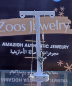 Silver Fibula Necklace | Amazigh and Berber Tribal Elegance & Beauty | Zoos Jewelry
