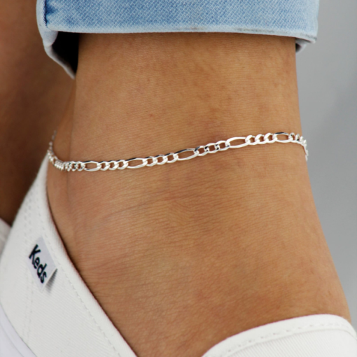 Captivating Sterling Silver Ankle Bracelets: Elevate Your Style with Grace