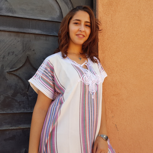 Moroccan Dress Pyjamas for women | Gandoura Summer dress