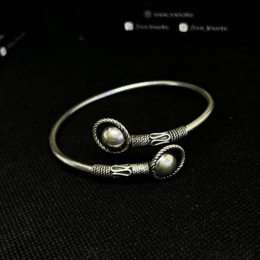 Powerful Viking Wire Bracelet – Handmade Silver & Tuareg Style