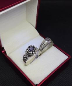 Exquisite Silver Moroccan Chriaa Ring: A Fusion of Moroccan Beauty and Timeless Elegance