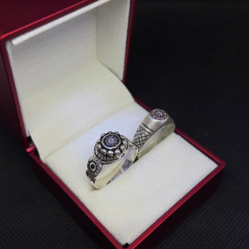 Exquisite Silver Moroccan Chriaa Ring: A Fusion of Moroccan Beauty and Timeless Elegance