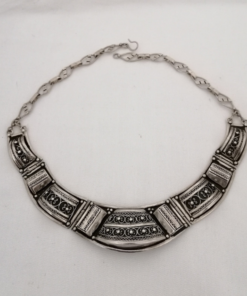 Prism Necklace: Vintage Handmade Elegance with a Touch of Cultural Significance