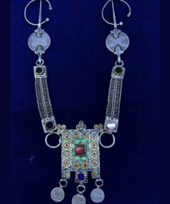 Rare Berber Jewelry – Antique Old Silver Fibula