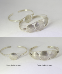 Elevate Your Style with Berber Silver Jewelry Of Morocco Set: Ring, Bracelet, Earrings, and Necklace with Silver Chain