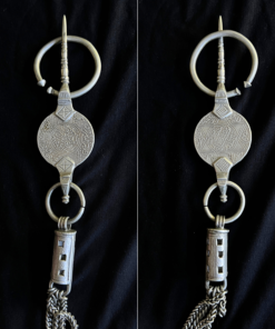 Old Silver Fibula Jewelry 1320 – Antique Berber Piece (Only One Available)