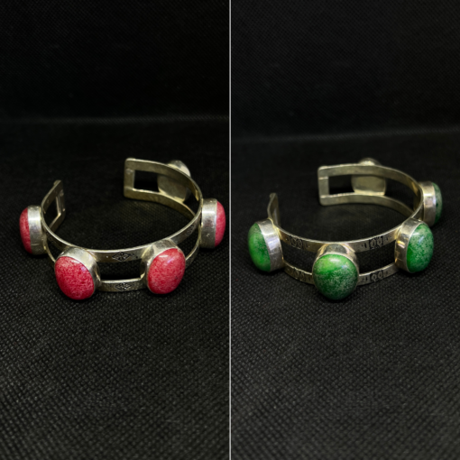 Boho Vintage Bracelets – Handmade Berber Silver (Adjustable)