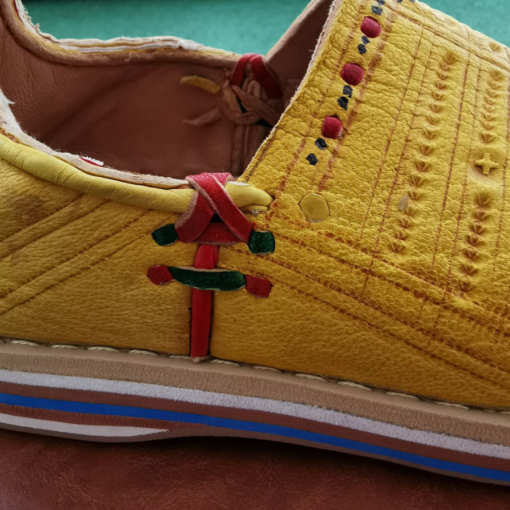 Mens Babouche Slippers | Moroccan leather slippers | Idoukan