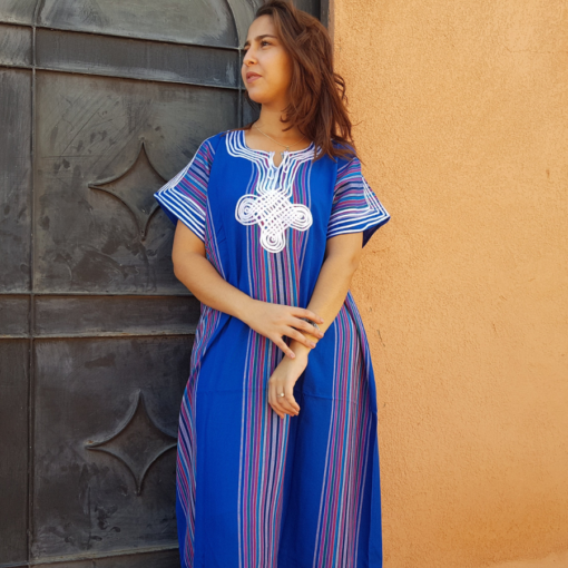 Moroccan Dress Pyjamas for women | Gandoura Summer dress