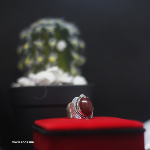 Exquisite Red Jewelry Set: A Timeless Expression of Moroccan Craftsmanship