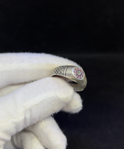 Exquisite Silver Moroccan Chriaa Ring: A Fusion of Moroccan Beauty and Timeless Elegance