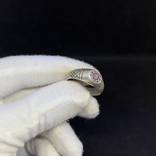 Exquisite Silver Moroccan Chriaa Ring: A Fusion of Moroccan Beauty and Timeless Elegance