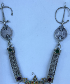 Rare Berber Jewelry – Antique Old Silver Fibula