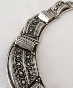 Prism Necklace: Vintage Handmade Elegance with a Touch of Cultural Significance