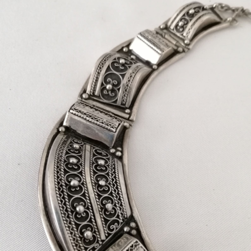 Prism Necklace: Vintage Handmade Elegance with a Touch of Cultural Significance