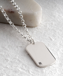 Personalized Initial Necklace: A Timeless Expression of Identity on 925 Silver